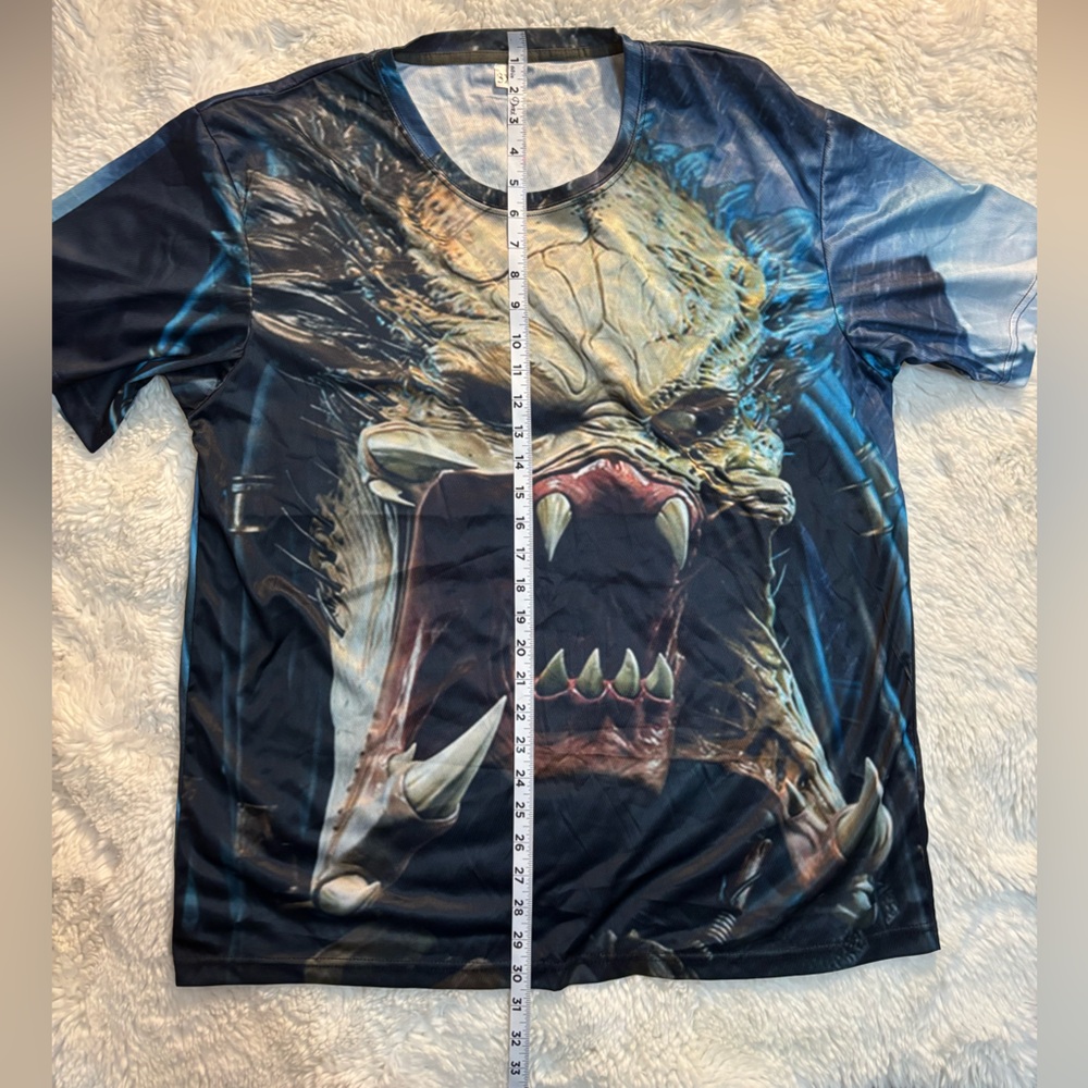 Predator Blue All-Over Graphic Tee